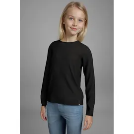 H.I.S. H.I.S Langarmshirt in schwarz/weiß | Gr.: 140/146