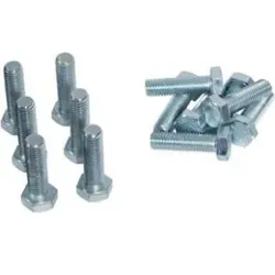 Hager UVZ4M12S Sechskantschraube M12x40mm,Zubehör f. Schienen-Stabilisierung [HOCHKOMMA]Cu 20x10[HOCHKOMMA](100St)