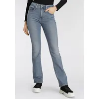 Levi's 725 Jeans Bootcut mit High Rise in Hellblau-W25