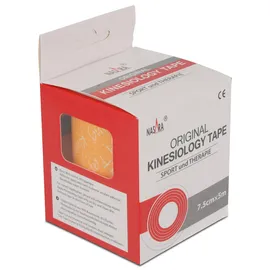 Nasara Kinesiologie Tape 1 St. Gelb 7,5 cm x 5 m