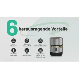 Nitecore EMR30 - Mückenabwehr mit Powerbank-Funktion