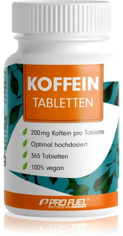 ProFuel Koffein Förderung der sportlichen Leistung mit Koffein 365 TABL