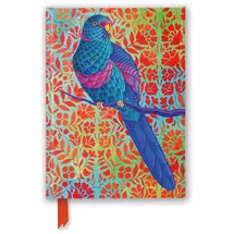 Flame Tree Gift Premium Notizbuch DIN A5: Jane Tattersfield, Blauer Papagei: Unser hochwertiges, liniertes Blankbook mit festem, künstlerisch geprägtem Einband und ... Notizbuch DIN A 5 mit Magnetverschluss)
