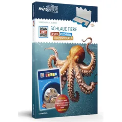 miniLÜK-Set WAS IST WAS Schlaue Tiere Lesen, Rechnen, Konzentrieren Vorschule