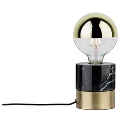 Neordic Tischleuchte Vala E27 max. 20W Messing gebürstet Marmor Metall Marmor