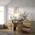 SKRAUT HOME Kommode mit 8 Schubladen 214 x 75 x 35 cm Eiche / Beige