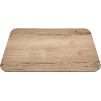 viertec Leichtbau-Tischplatte Eiche-Optik 90 x 58 x 2,8 cm