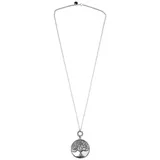 COLLEZIONE ALESSANDRO Lange Kette Lebensbaum Silber