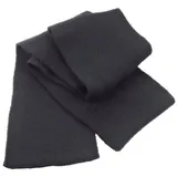 Result Schal Classic Heavy Knit Scarf schwarz