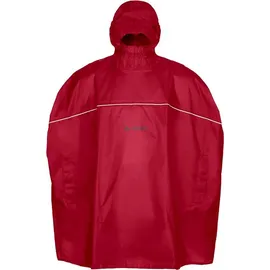 Vaude Regenponcho Indian Red L
