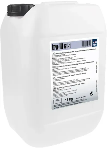 Klarspüler Calvatis TRU-LIT GT-1 11 kg neutraler Klarspüler, gewerblicher Klarspüler