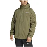 Adidas Terrex Multi 2l Rain.rdy Jacke - Olive Strata - M