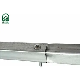meistro kodas Klasika Easy Gewächshaus verzinkt Grün Polycarbonat 6 mm 12 m2