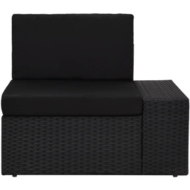 vidaXL Garten-Lounge-Set 4-tlg. schwarz 3054577