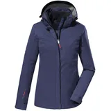 KILLTEC Damen Funktionsjacke/Outdoorjacke mit abzippbarer Kapuze Kurzgröße: KOS 133 KG WMN JCKT, denim, 19,