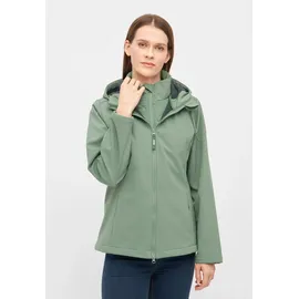 DERBE Softshelljacke Adeby in Hedge Green/Deep forest), | Gr.: 38