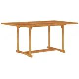 vidaXL Gartentisch 150 x 90 x 75 cm natur