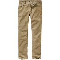 Mey & Edlich Herren Cord-Hose Regular Fit Beige einfarbig - 98