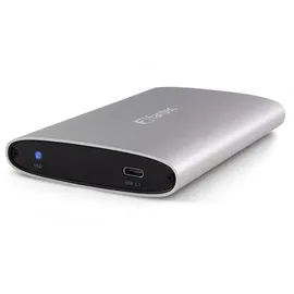Fantec ALU-25U31 silber 2,5 USB 3.1 Typ C Aluminium