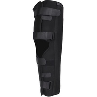 Knie Wegfahrsperre für Knie Bein, 4-Panel Knieschiene Bandage mit 4 Verstellbaren Riemen für Verletzungen und Postoperative(L)