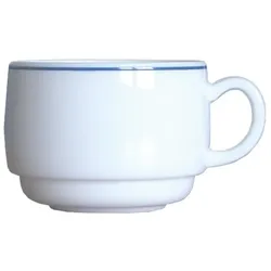 ARC 48 x Gastronomie Delft Obertasse 19cl stapelbar