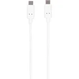 Vivanco Stecker USB C auf USB C 0,5 m (Weiß)