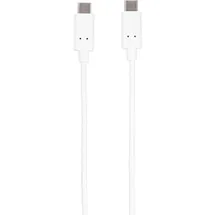 Vivanco Stecker USB C auf USB C 0,5 m (Weiß)