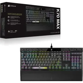 Corsair K70 MAX RGB Tastatur Schwarz