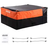 Vevor Gepäckträgertasche schwarz/orange