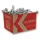 Klimas Spanplattenschr.4,5x70 Senkkopf hell verz.TORX KLIMAS