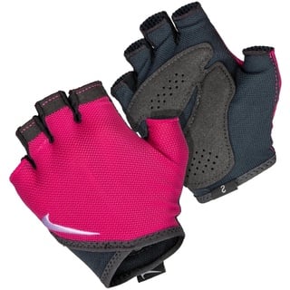 Nike W Gym Essential FG Fitnesshandschuhe Damen in der Farbe Vivid pink/Anthracite/White, S,