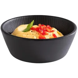 Servierschale NERO aus Melamin 250 ml