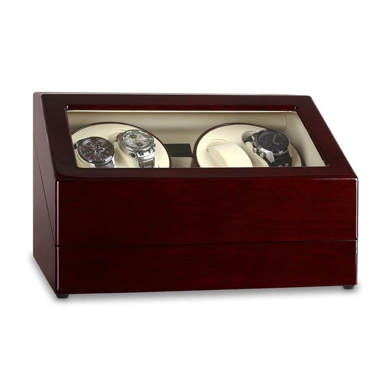 Old Marshall Uhrenbeweger Schaukasten Vitrine 10 Uhren Watch Winder