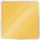Leitz Cosy Whiteboard aus Glas 450 x 450 mm, gelb