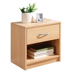 Nachtkästchen Fair Buchefarben