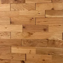 wodewa Holzriemchen 200 Eiche rustikal (L x B: 200 x 50 mm, 2 mm - 6 mm, Max. Anwendungsfläche: 1 m2, UV-geölt)