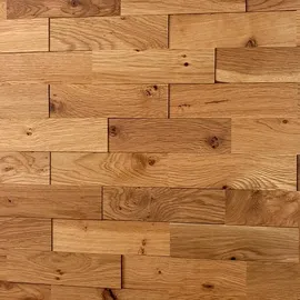 wodewa Holzriemchen 200 Eiche rustikal (L x B: 200 x 50 mm, 2 mm - 6 mm, Max. Anwendungsfläche: 1 m2, UV-geölt)