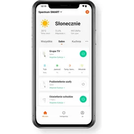 Spectrum Smart LED Kerze 5W = 35W E14 matt Warmweiß bis Tageslichtweiß 2700K - 6500K Tuya Wi-Fi dimmbar