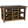 Casa Padrino Küchenbuffet Landhausstil mit Arbeitsplatte 150 x 90 x 90 cm Schwarz