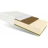 Matratze 140x200 Latexmatratze Giovani Max 7 Zonen Latex Kokos Clima Latex H3 27 Cm Aloevera