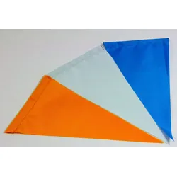 Wimpelfähnchen mit Stange - verschiedene Farben