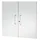 Kerkmann Vorbautüren Artline Transparent 75 x 68 cm