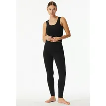 SCHIESSER Leggings Invisible Soft Warming flache Nähte, wärmend, schwarz