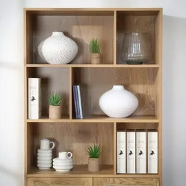 CaliCosy Bücherregal 35 x 45 x 175 cm Beige