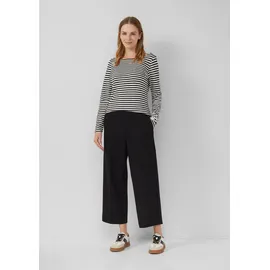 s.Oliver Strukturierte Culotte 7/8 Schwarz 48