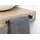 Giese Handtuchstange starr Schwarz matt 91652-14