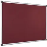 Bi-Office Pinnwand Feuerhemmend 150,0 x 120,0 cm Textil rot