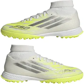 adidas F50 Sparkfusion League TF Damen cloud white/iron met./hi-res yellow 42 2/3
