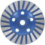 PRODIAMANT Fächerschleifer Diamantschleiftopf 100 mm x M14 - Profiqualität für Beton, Naturstein, Mauerwerk, Estrich, universal Tellerschleifer mit Diamant Segment