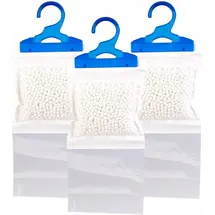 Sichler Haushaltsgeräte Luftentfeuchter 3x XL Beutel blau